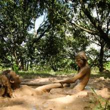 dlodoski: Jazz and Jane on the mud Pole--Photos