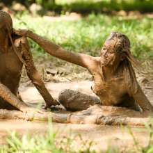dlodoski: Jazz and Jane on the mud Pole--Photos
