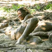 dlodoski: Shane and Nina, Fun at the Mud Spa--Photos
