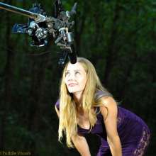 dlodoski: Star, Overhead POV in the Mud Tub (BTS)--Photos