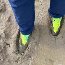 MuddySideUp: Muddy Yellow Nike Mercurial's 02