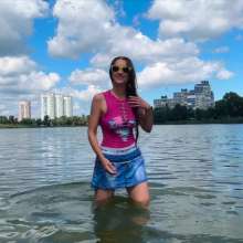 Wet Live Team: Natashka and Beach Wet Fun--wetlook Girl