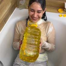 Your Wet Cat: Oh My Tits with Oil