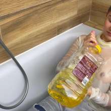 Your Wet Cat: Oh My Tits with Oil