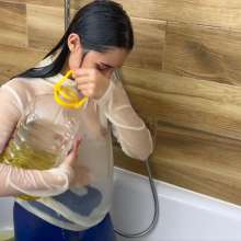 Your Wet Cat: Oh My Tits with Oil