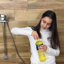 Your Wet Cat: Oh My Tits with Oil