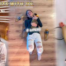 Your Wet Cat: Oh My Tits with Oil
