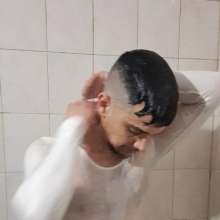 queeruy: Shower in a New White Shirt
