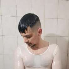 queeruy: Shower in a New White Shirt