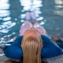 DMarieAllWet: Swimming in Tight White Jeans