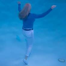 DMarieAllWet: Swimming in Tight White Jeans