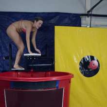 FunFilled Photography: Sydney's Dunk Tank Trivia in a String Bikini!