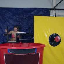 FunFilled Photography: Sydney's Dunk Tank Trivia in a String Bikini!