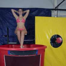 FunFilled Photography: Sydney's Dunk Tank Trivia in a String Bikini!