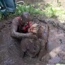 Darkabyss445: Unsuspecting Mud Fight in the Muddy Pit