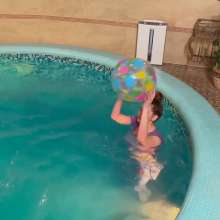 Wet Live Team: Wet Sweater in the Pool with Natashka