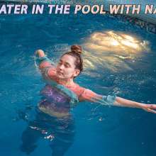 Wet Live Team: Wet Sweater in the Pool with Natashka
