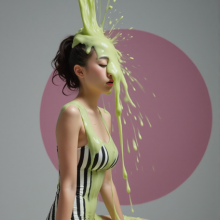 wammypinupart: slimed pinup girls