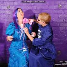 DungeonMasterOne: Dress Up to Mess Up: WAM virgin Allegra's first time gunged!