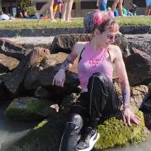 Get Your Snaps: *Pinkie takes a walk in the lake fully-clothed