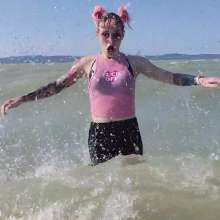 Get Your Snaps: *Pinkie takes a walk in the lake fully-clothed