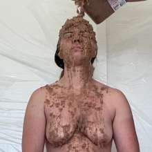 Slimed Models: Angela's Nasty, Naked Dog Food Dunk