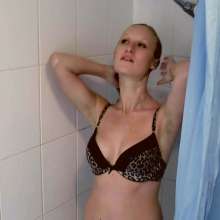 RevSlymsford: Annabelle Soaks Her Underwear In The Shower