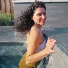 WetlookFashion: Bella's Fully-Clothed Swim into Temptation