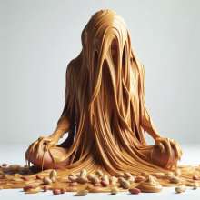 splathair2020: AI peanut butter women... a little too nutty.