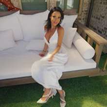 WetlookFashion: Charlie Gets Wet in White Satin