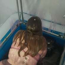 CheekyLuna: CheekyLuna's Pink Lingerie Gunge Tank Wand Ride