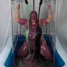 CheekyLuna: CheekyLuna's Pink Lingerie Gunge Tank Wand Ride