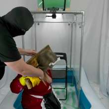 CheekyLuna: CheekyLuna's Shiny Maid Gets Gunged