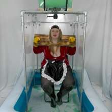 CheekyLuna: CheekyLuna's Shiny Maid Gets Gunged
