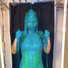 Chloe of PieroProductions: Chloe G In... The Gunged Sundress