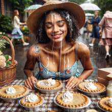 Sleazoid44: Lesson: Don't Stand Too Close To The Pie Table