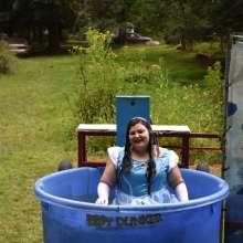 JD and Messy Andi: Spooky Season is upon us!  (Cinderella Dunking)