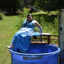 JD and Messy Andi: Spooky Season is upon us!  (Cinderella Dunking)