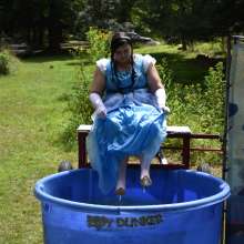 JD and Messy Andi: Spooky Season is upon us!  (Cinderella Dunking)