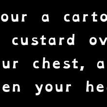 CandyCustard: Follow The Model Wamstructions--Lottii Messterchef Audition