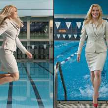 soakher: Ms. Green and Ms. White visit the swimming pool