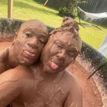 Sploshman: Sploshman Birthday Muddy Session With Messygirl's Brittany