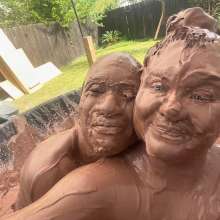 Sploshman: Sploshman Birthday Muddy Session With Messygirl's Brittany