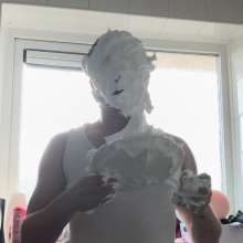 RicardoPied: With shaving foam what different things should I try?