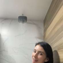 007buddy: Alana in Playful Shower with a Dress