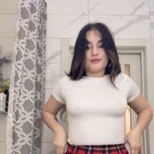 007buddy: Elle Wet White T-shirt
