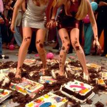 Simoloza: Cake stomping series