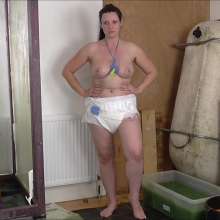 RevSlymsford: Ivy Rain's Humiliating and Embarrassing Nappy Gunging