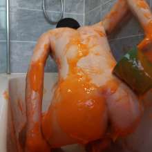 JustinGetsMessy: Justin's Gunge and Dildo Fun