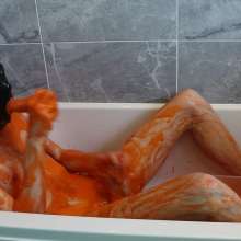 JustinGetsMessy: Justin's Gunge and Dildo Fun